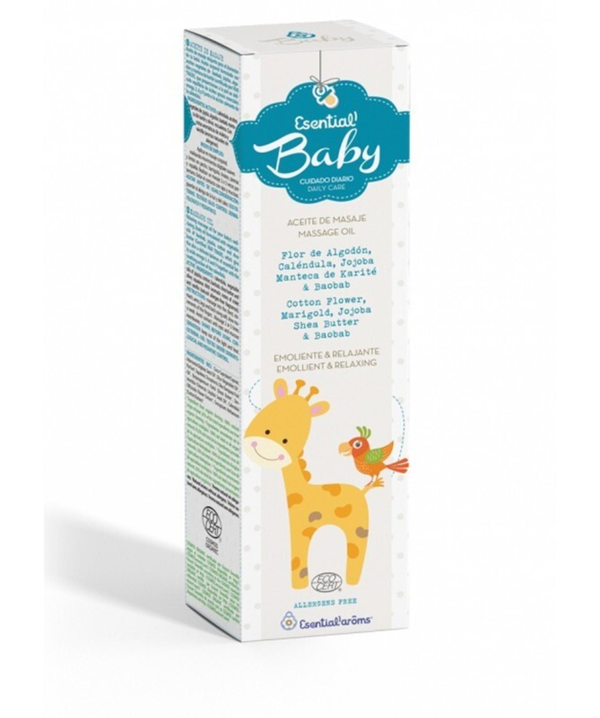 Aceite de Masaje Bebe SinGluten Vegan 100ml Esential Aroms - 2