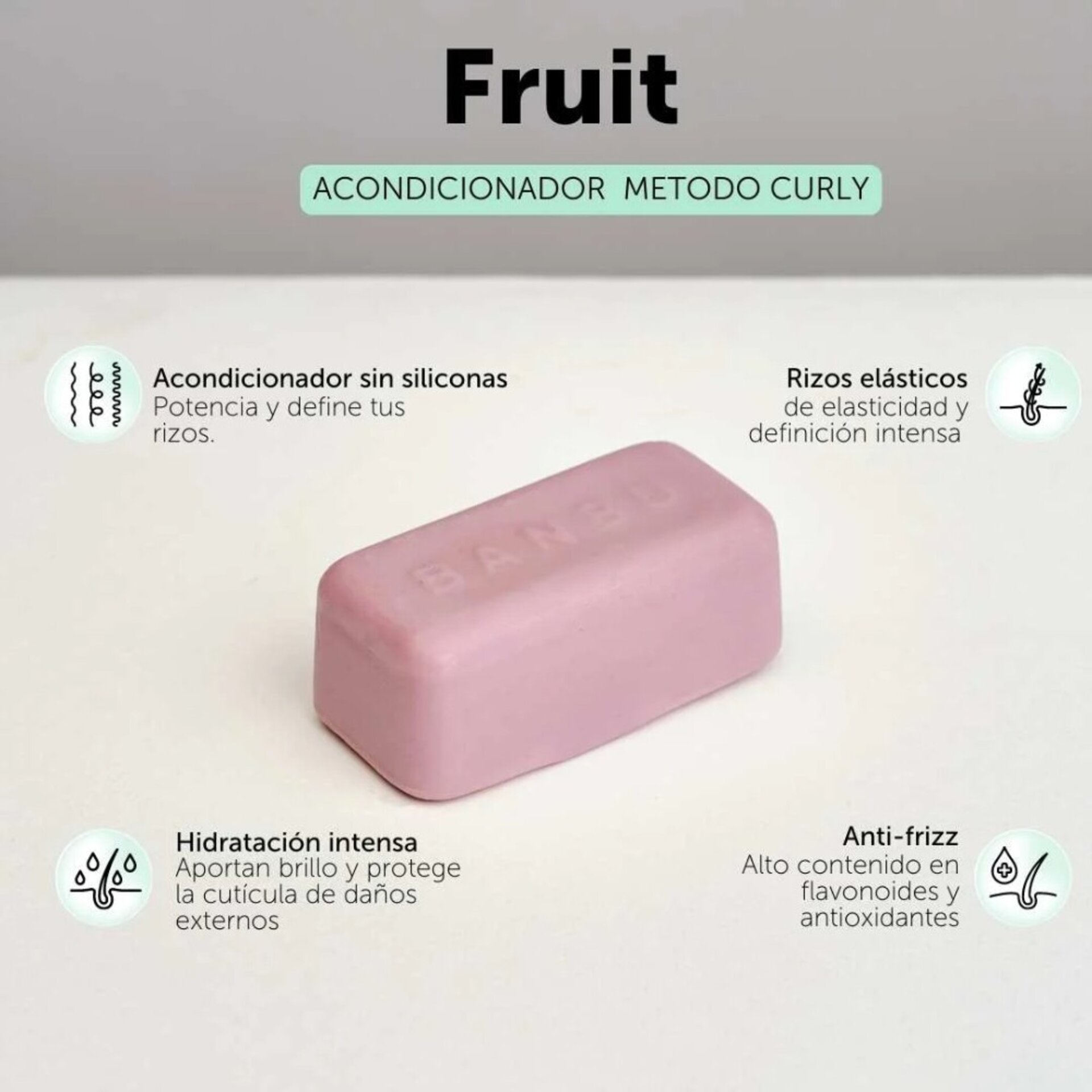 Acondicionador Sólido Floral de Banbu - 2