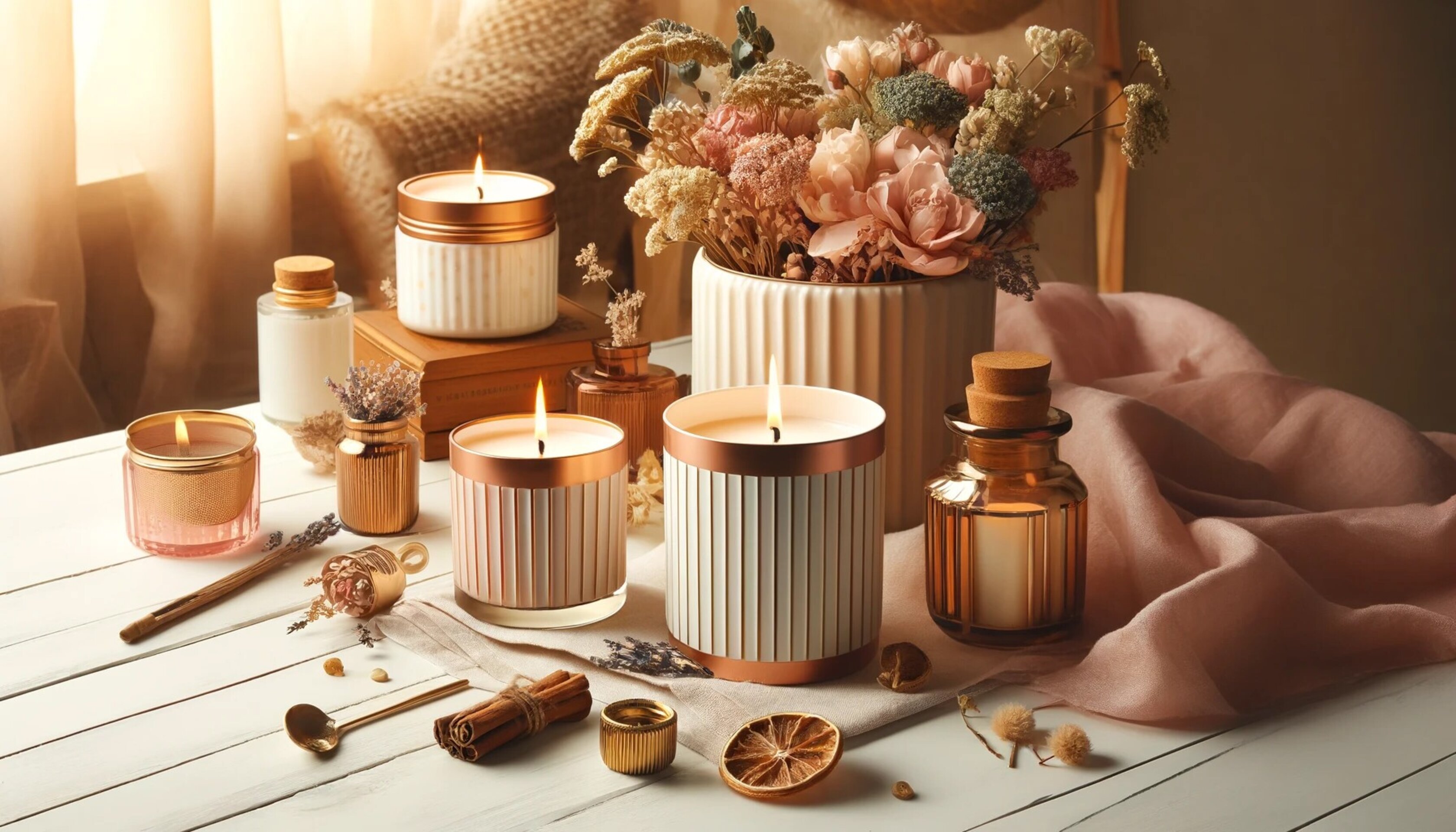  Velas Artesanales, Aromas Únicos 
