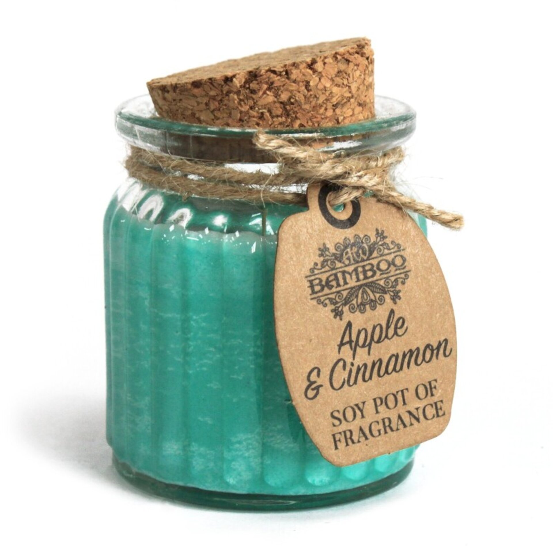 Vela de Cera de Soja – Aroma a Manzana & Canela - 3