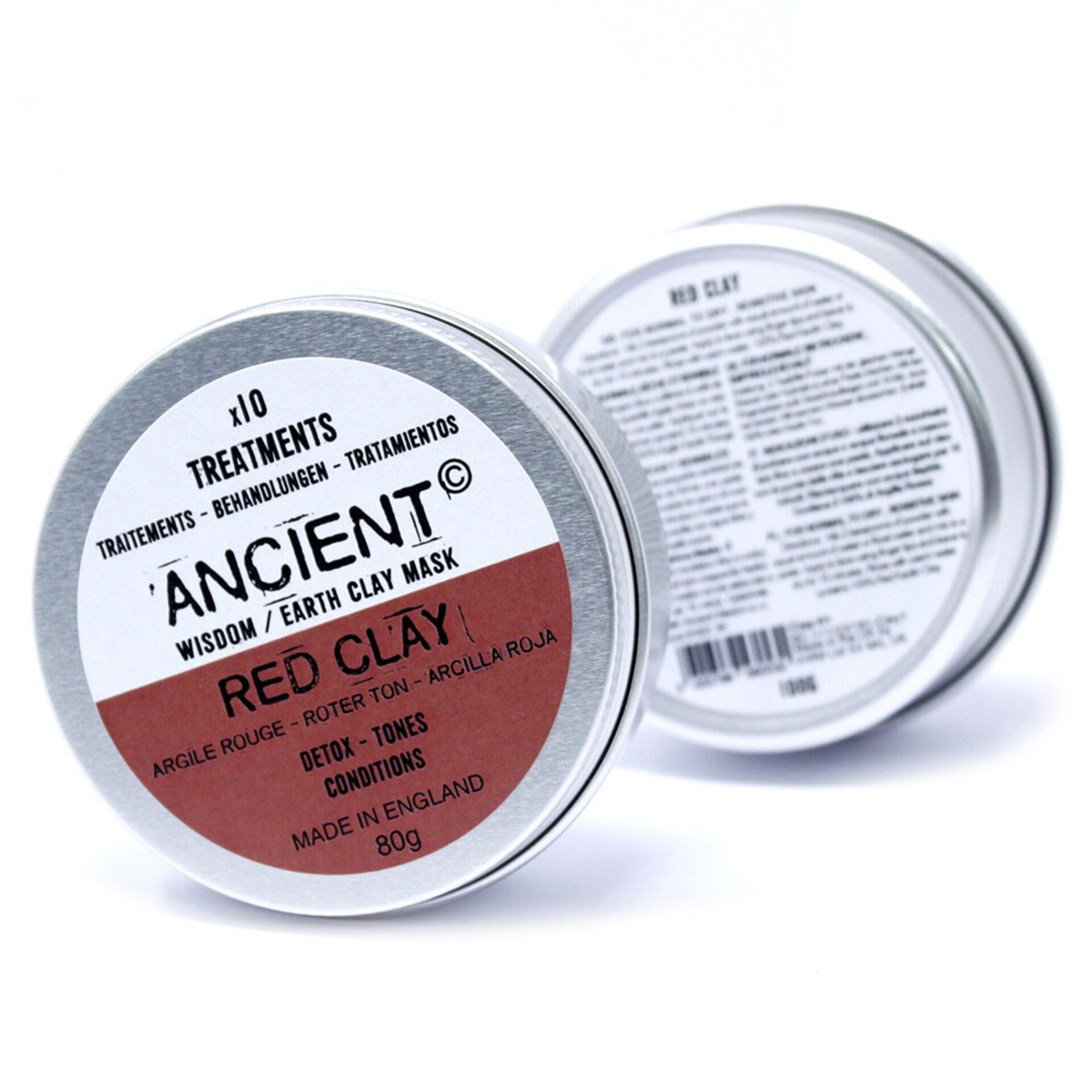 Mascarilla de Arcilla Roja - 3